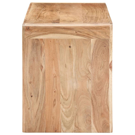 Bench 110x38x46 cm Solid Acacia Wood, image 3