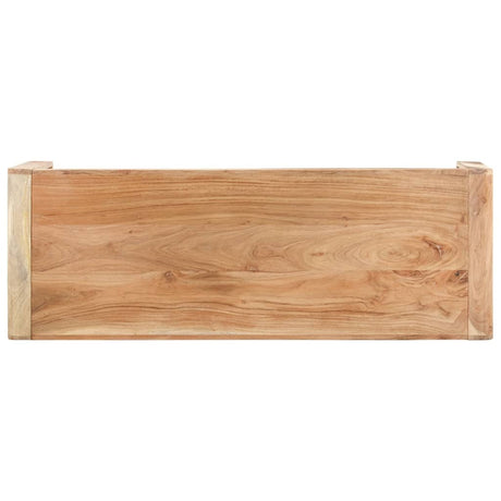 Bench 110x38x46 cm Solid Acacia Wood, image 4