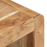 TV Cabinet 120x33x33 cm Solid Acacia Wood