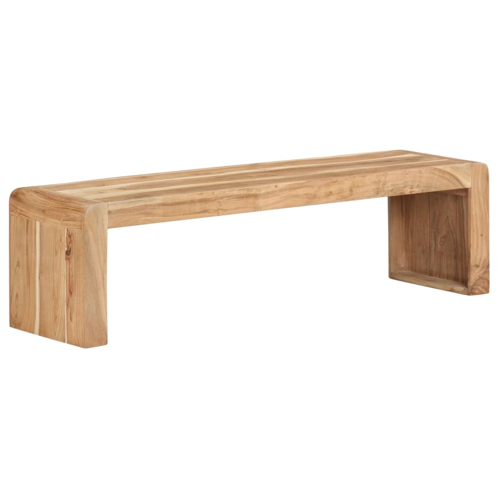 TV Cabinet 120x33x33 cm Solid Acacia Wood