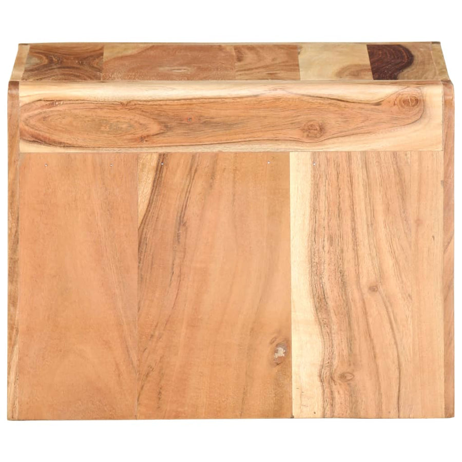 Side Table 43x40x30 cm Solid Acacia Wood