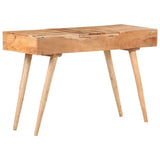 Dressing Table with Mirror 112x45x76 cm Solid Acacia Wood - 45-Degree Angle
