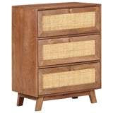 Sideboard 61x35x76 cm Solid Mango Wood - Low Angle