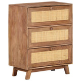 Sideboard 61x35x76 cm Solid Mango Wood - Extra Image