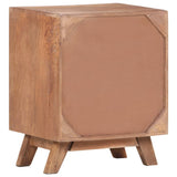 Bedside Cabinet 40x30x50 cm Solid Mango Wood - Side View