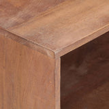 Bedside Cabinet 40x30x50 cm Solid Mango Wood - Rear View