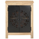 Sideboard 60x35x75 cm Solid Mango Wood - Front View