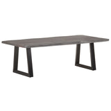 Coffee Table with Live Edges 115x60x40 cm Solid Acacia Wood - Extra Image