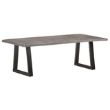 Coffee Table with Live Edges 115x60x40 cm Solid Acacia Wood - Extra Image