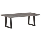 Coffee Table with Live Edges 115x60x40 cm Solid Acacia Wood - Extra Image