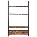 Bookshelf 118x30x200 cm Solid Reclaimed Wood