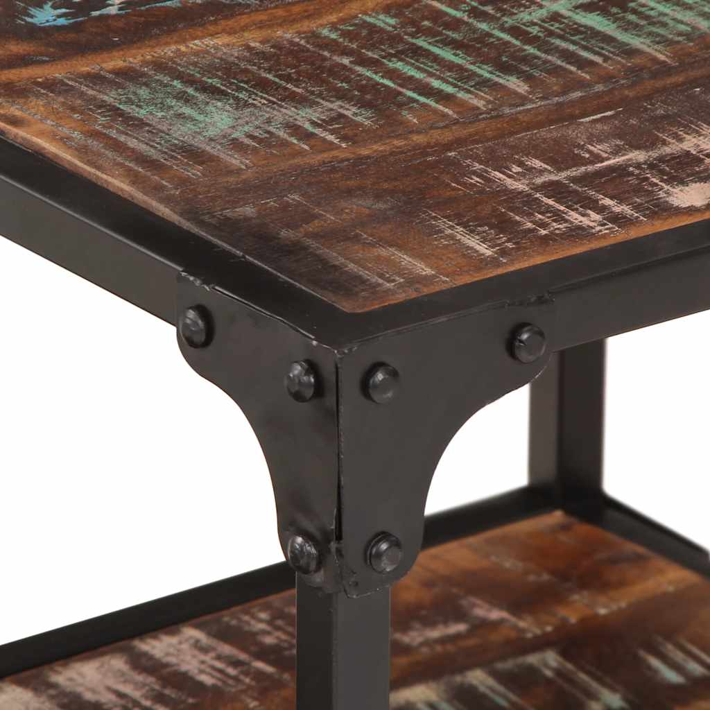 Coffee Table 40x40x36 cm Solid Reclaimed Wood