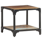 Coffee Table 40x40x36 cm Solid Reclaimed Wood - Extra Image