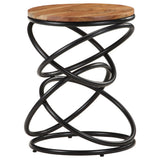 End Table 40x40x52 cm Solid Acacia Wood - Extra Image