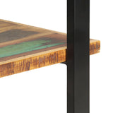 4-Tier Bookcase 80x40x180 cm Solid Reclaimed Wood - 45-Degree Angle