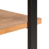 4-Tier Bookcase 80x40x180 cm Solid Acacia Wood - 45-Degree Angle
