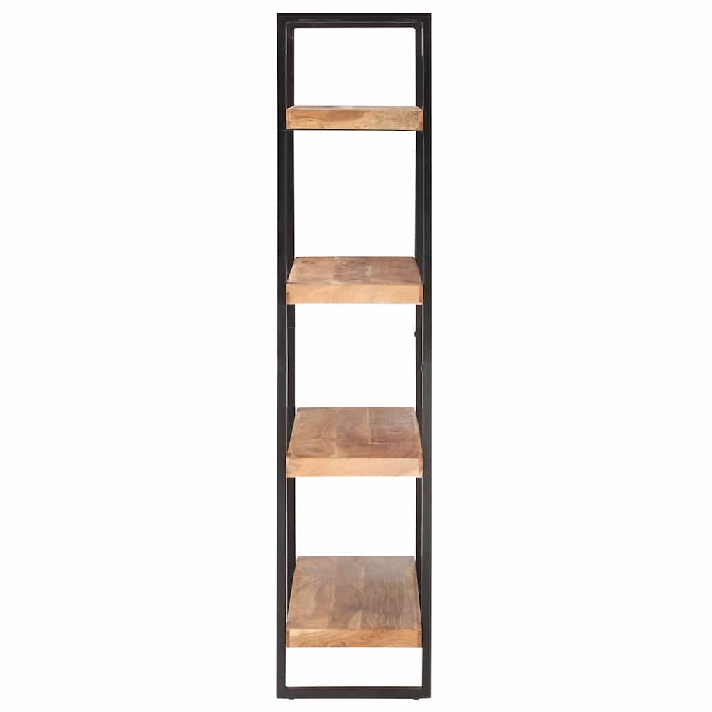 4-Tier Bookcase 120x40x180 cm Solid Acacia Wood
