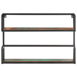 Wall Shelf 60x20x60 cm Solid Reclaimed Wood