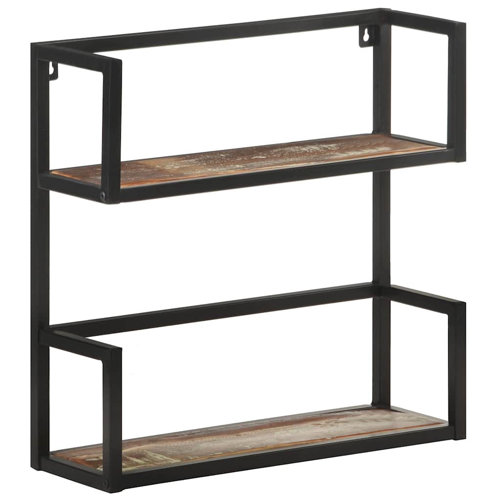 Wall Shelf 60x20x60 cm Solid Reclaimed Wood