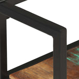 Wall Shelf 60x20x60 cm Solid Reclaimed Wood