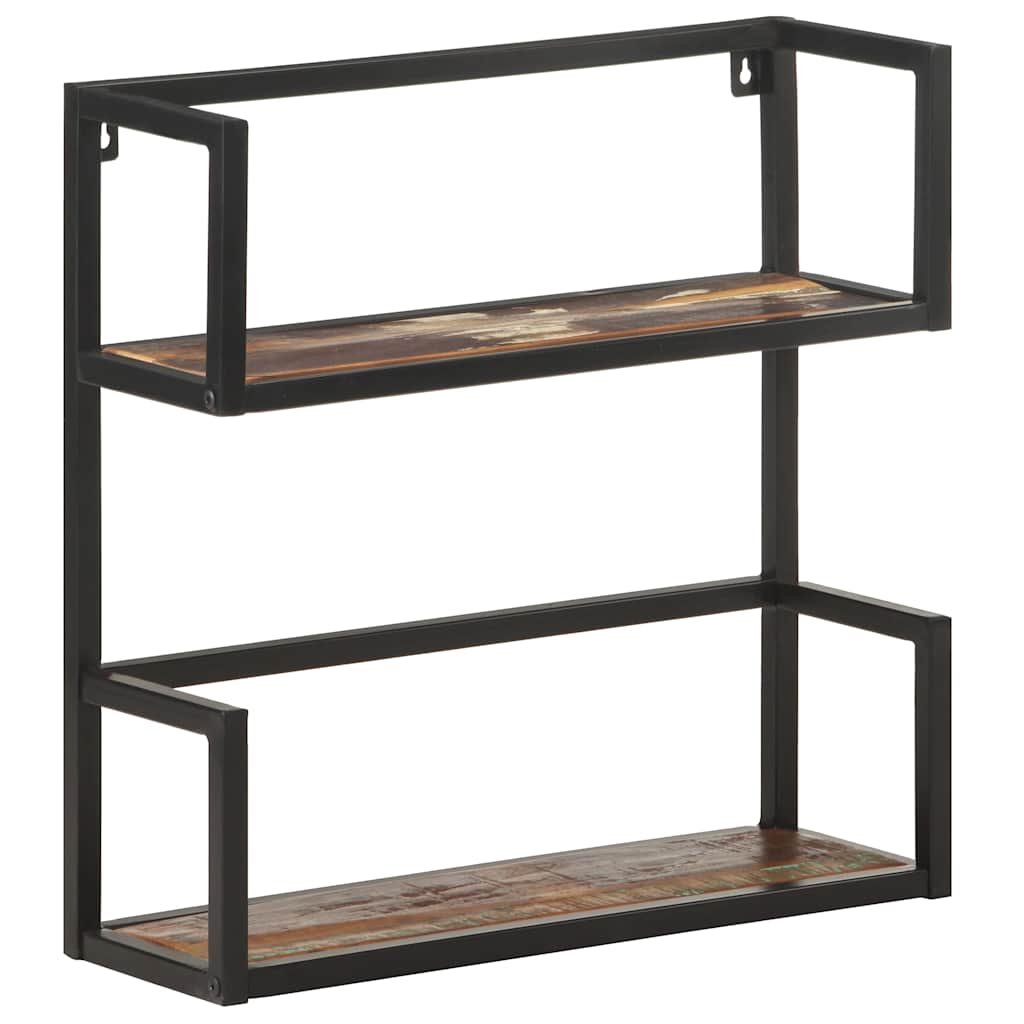 Wall Shelf 60x20x60 cm Solid Reclaimed Wood