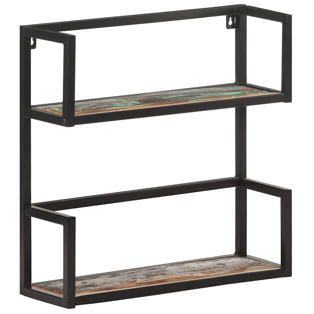 Wall Shelf 60x20x60 cm Solid Reclaimed Wood