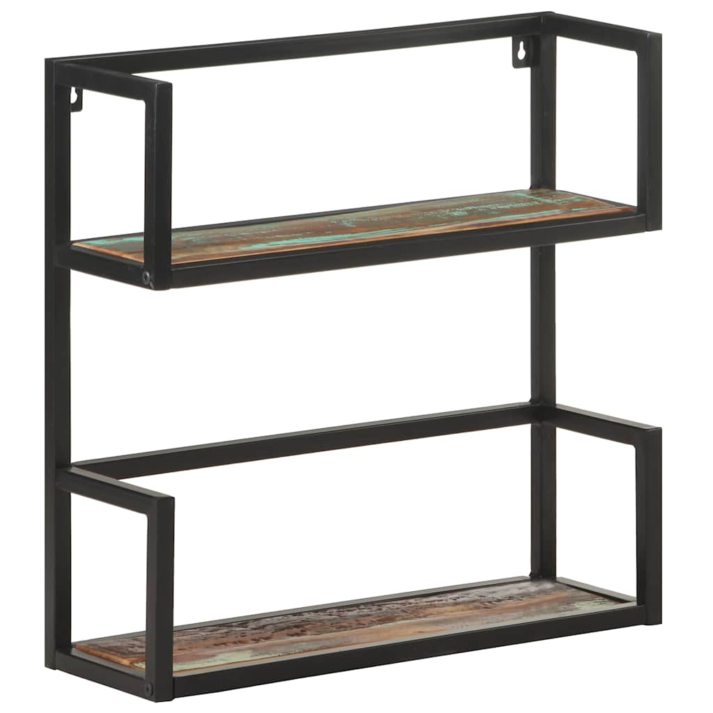 Wall Shelf 60x20x60 cm Solid Reclaimed Wood