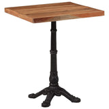 Bistro Table 60x60x76 cm Solid Acacia Wood