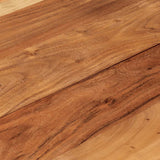 Bistro Table Ø60x76 cm Solid Acacia Wood - Rear View