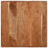 Bistro Table 60x60x76 cm Solid Acacia Wood - 45-Degree Angle