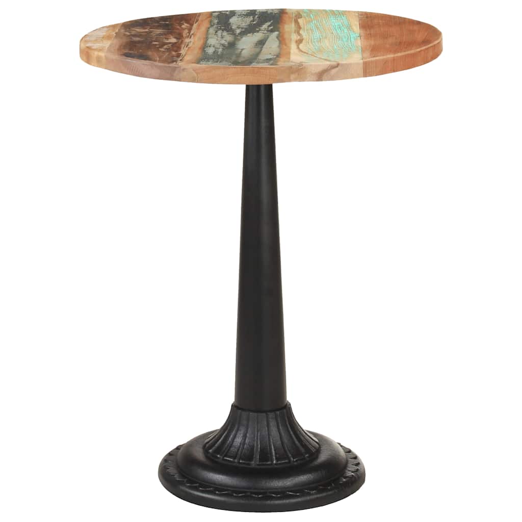 Bistro Table Ø60x76 cm Solid Reclaimed Wood