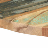 Bistro Table Ø60x76 cm Solid Reclaimed Wood