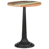Bistro Table Ø60x76 cm Solid Reclaimed Wood