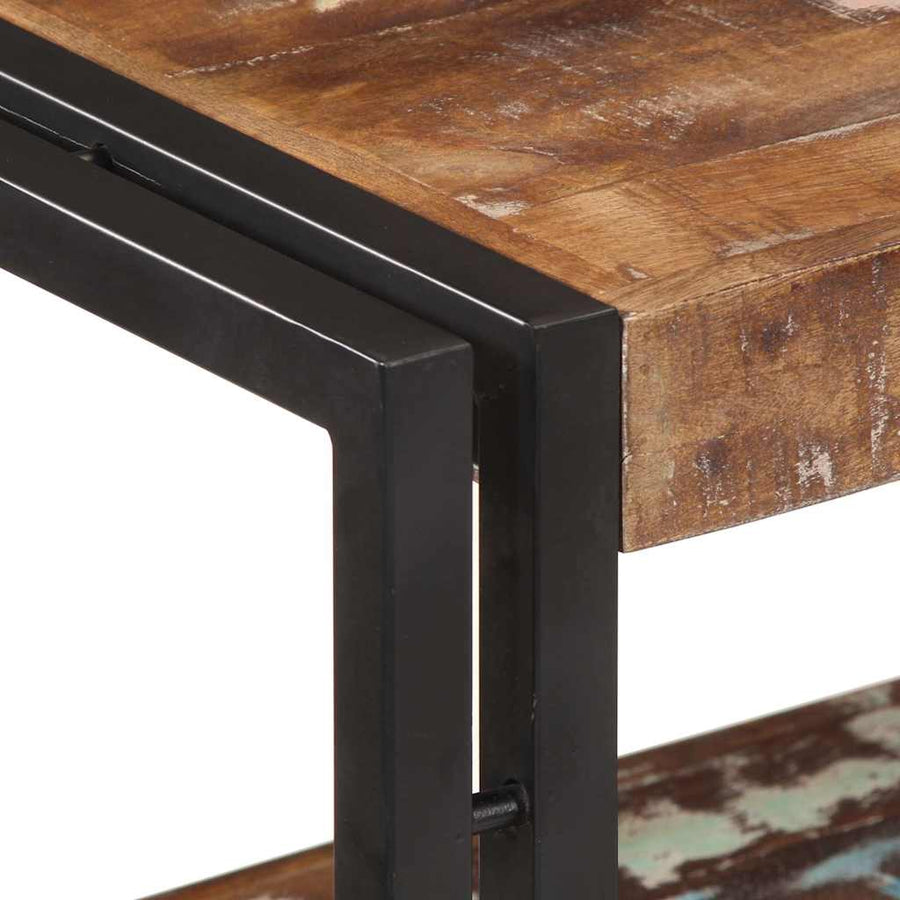 Console Table 120x30x75 cm Solid Reclaimed Wood