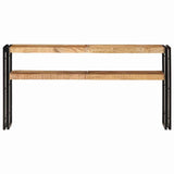 Console Table 150x30x75 cm Rough Mango Wood