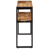 Console Table 150x30x75 cm Rough Mango Wood