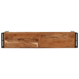 Console Table 150x30x75 cm Solid Acacia Wood