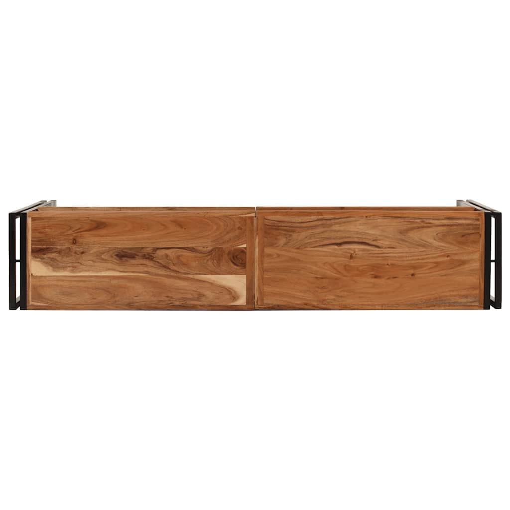 Console Table 150x30x75 cm Solid Acacia Wood