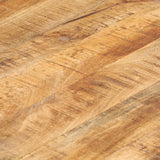 Coffee Table 60x60x35 cm Solid Mango Wood - 45-Degree Angle