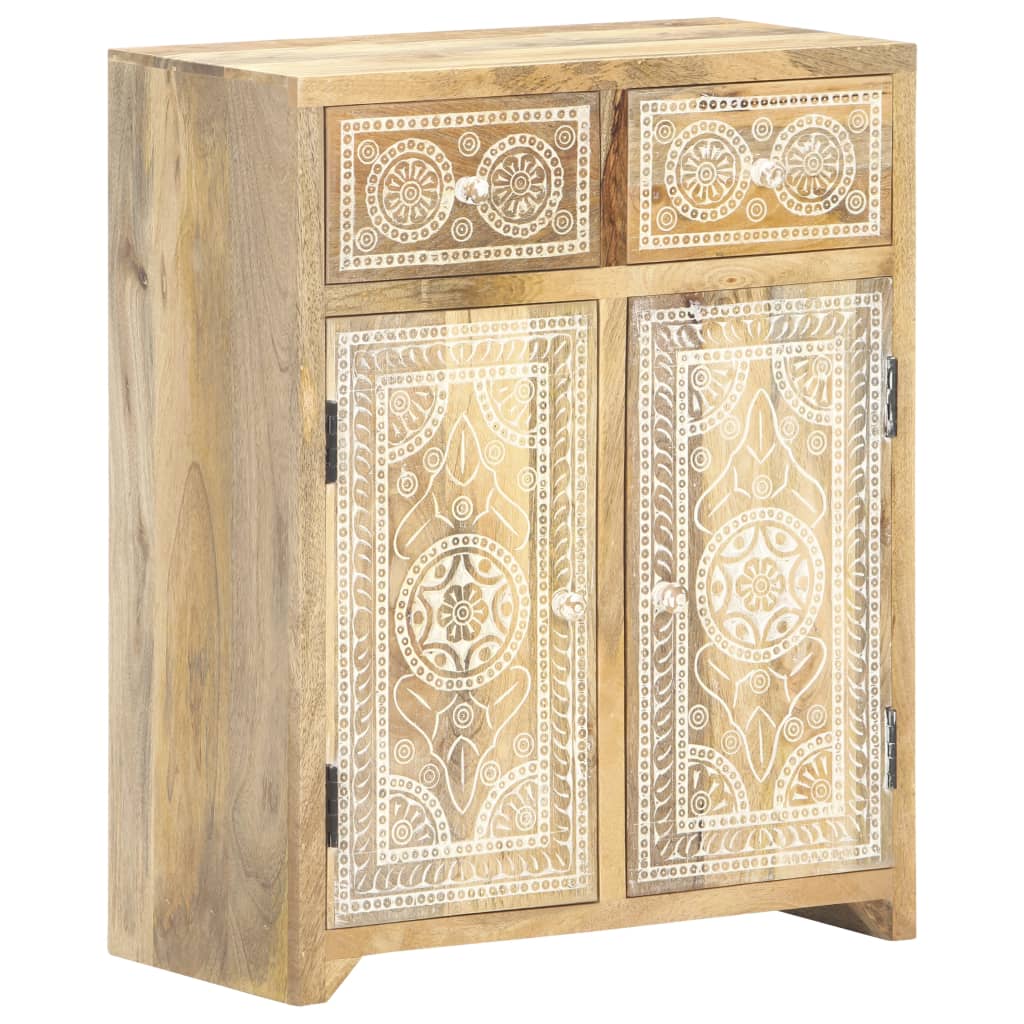 Sideboard 60x30x75 Cm Solid Mango Wood