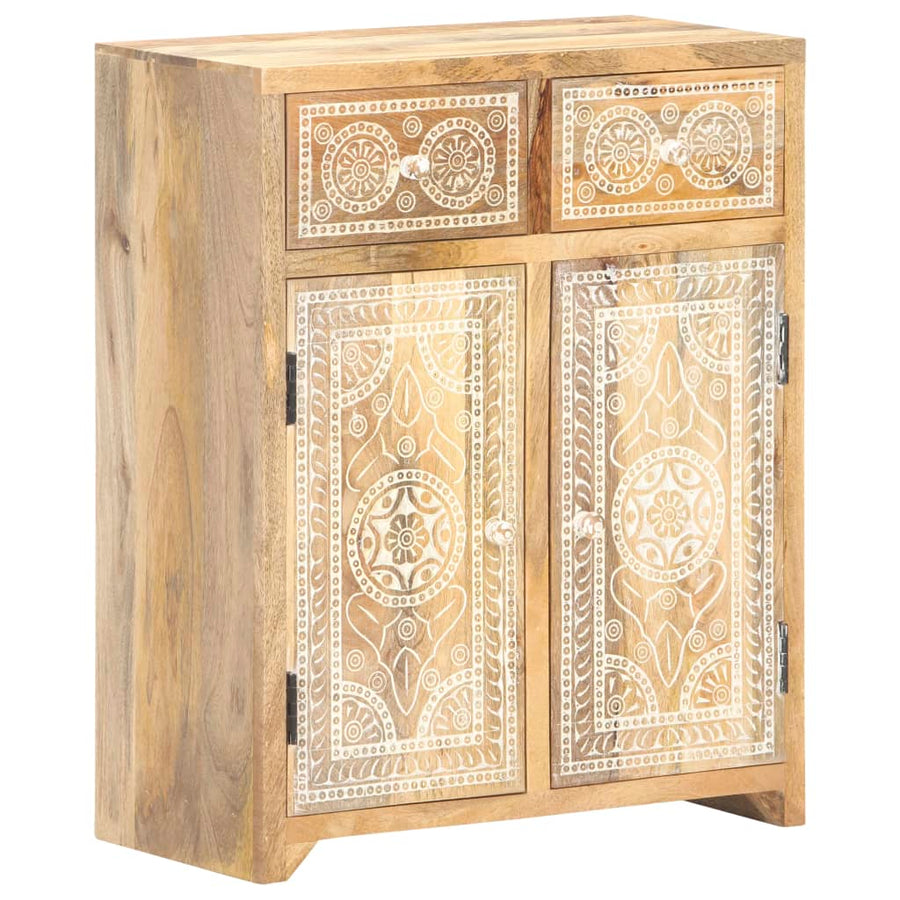 Sideboard 60x30x75 Cm Solid Mango Wood