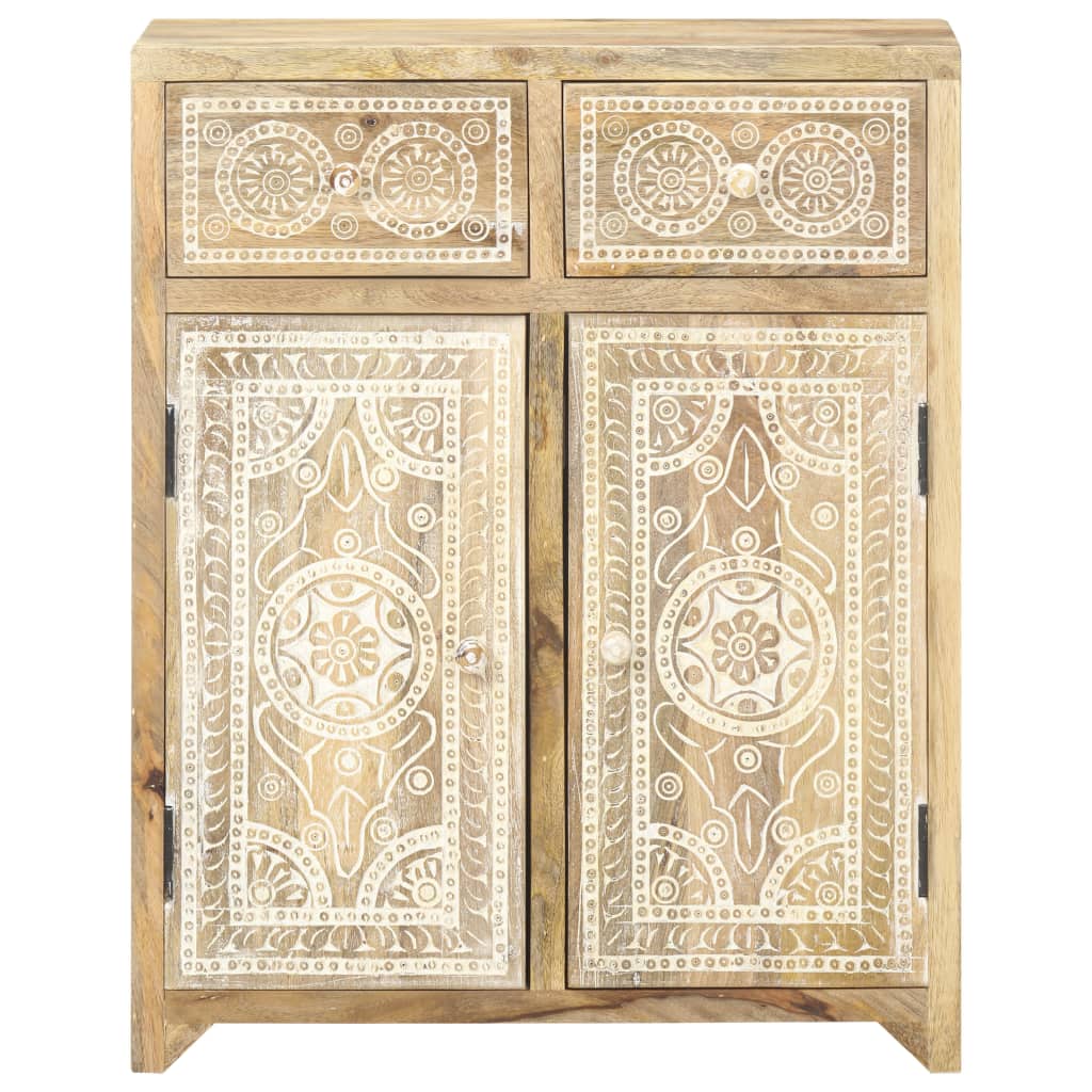 Sideboard 60x30x75 Cm Solid Mango Wood