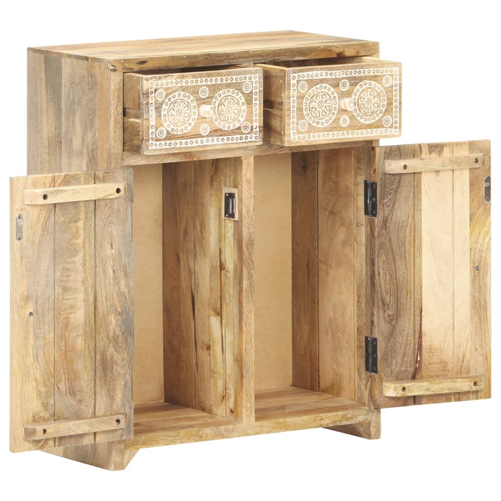 Sideboard 60x30x75 Cm Solid Mango Wood
