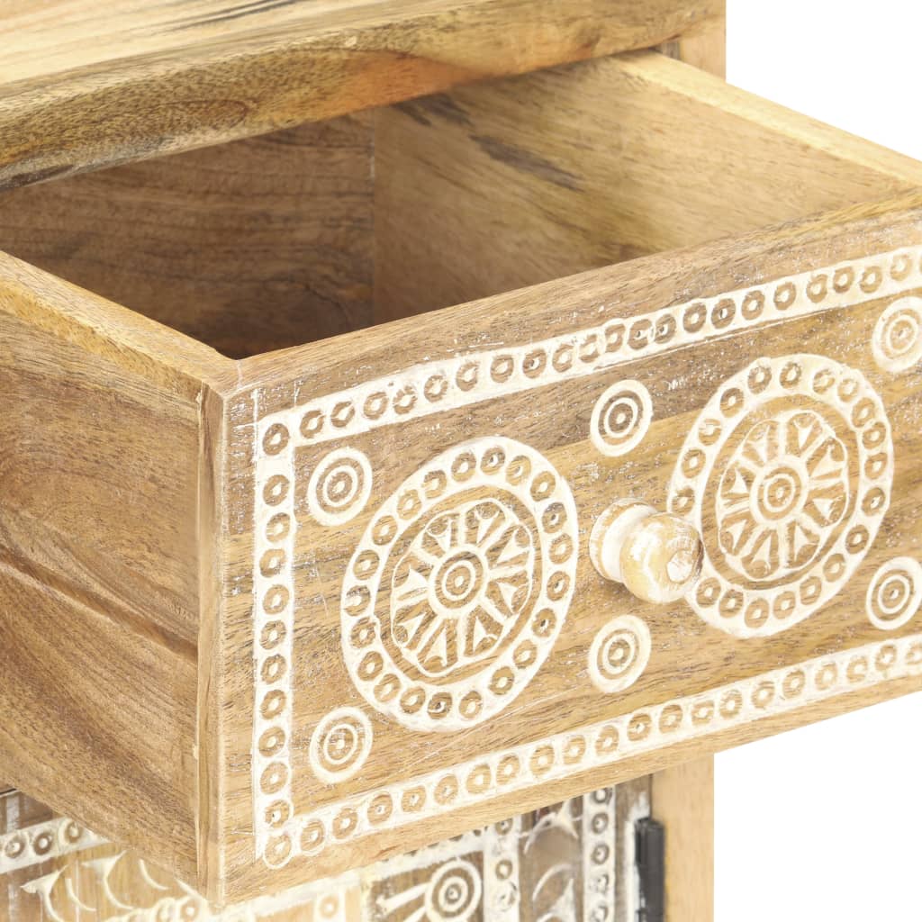 Sideboard 60x30x75 Cm Solid Mango Wood