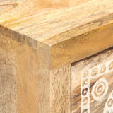 Sideboard 60x30x75 Cm Solid Mango Wood