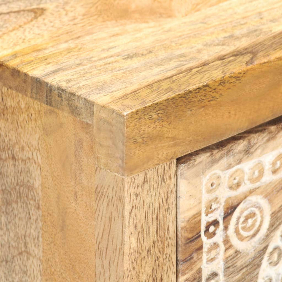 Sideboard 60x30x75 Cm Solid Mango Wood
