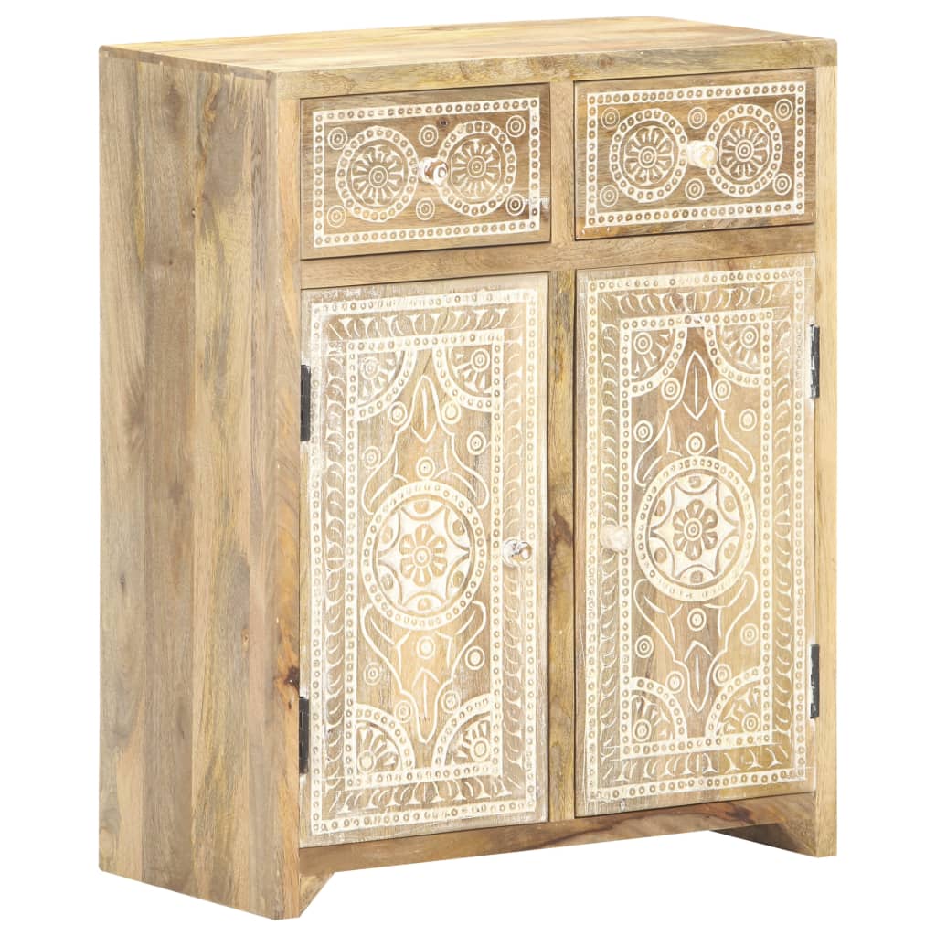 Sideboard 60x30x75 Cm Solid Mango Wood