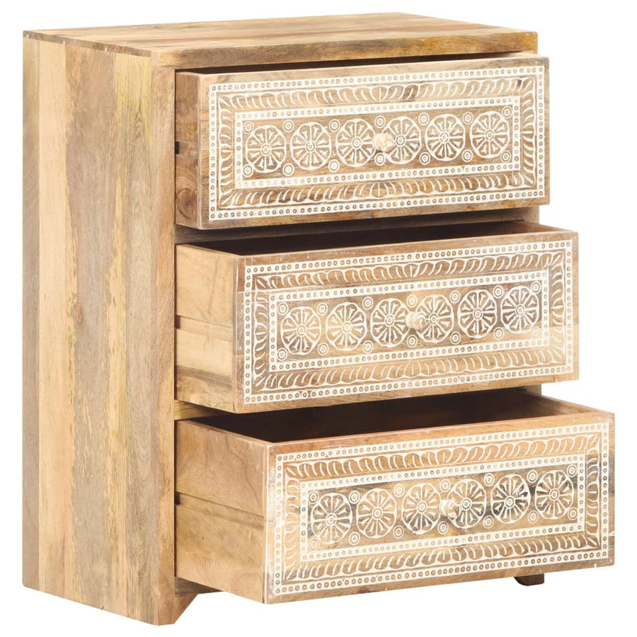 Sideboard 60x35x75 Cm Solid Wood
