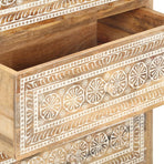 Sideboard 60x35x75 Cm Solid Wood