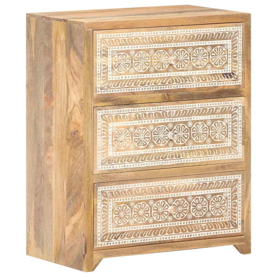 Sideboard 60x35x75 Cm Solid Wood
